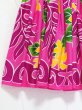 画像6: シングルパウスカート プリメリア柄 スカート丈７４cm ピンク (6)