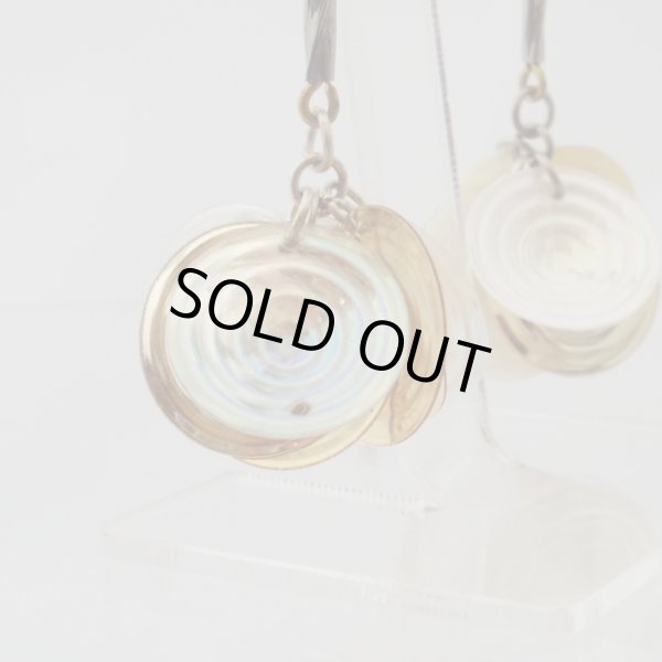 画像5: シャンタール スパンコール イヤリング ゴールド (5)