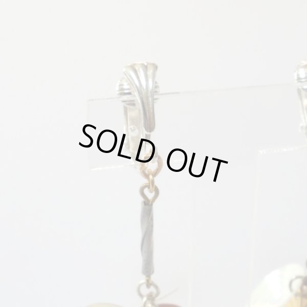 画像4: シャンタール スパンコール イヤリング ゴールド (4)