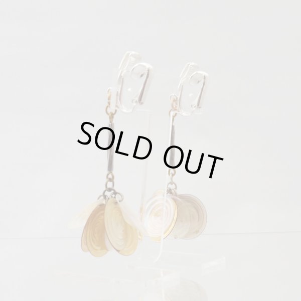 画像3: シャンタール スパンコール イヤリング ゴールド (3)