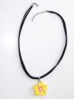 画像1: ハワイアン アクセサリー カラフル プリメリアネックレス ネックレス全長４３cm イエロー (1)