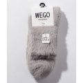 WEGO/シャギーソックス（グレー）