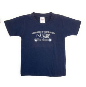 画像1: MAMARLINEセレクト キッズ用 USATシャツ サイズ110 ネイビー