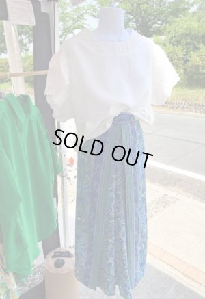 画像2: MAMARLINEセレクト チューリップ袖のブラウス ホワイト
