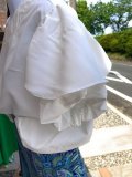 MAMARLINEセレクト チューリップ袖のブラウス ホワイト