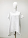 MAMARLINEセレクト　お花のチュニック ブラウン　フリーサイズ