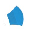画像3: ハワイアン ファッション マスク（3D扇型・蒸れにくい・ファンデーション対策対応） カヒコ柄 ブルー Lサイズ (3)