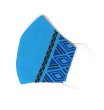 画像2: ハワイアン ファッション マスク（3D扇型・蒸れにくい・ファンデーション対策対応） カヒコ柄 ブルー Lサイズ (2)