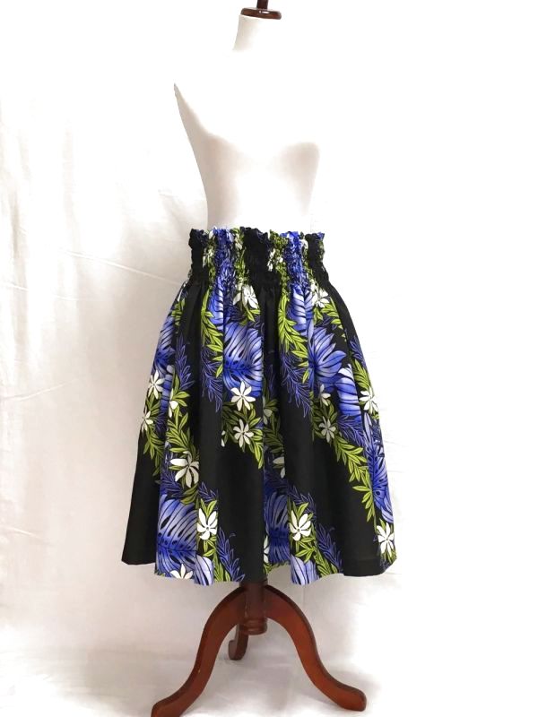 (ママーライン)MAMARLINE シングルパウスカート ティアレ柄 スカート丈70cm ブラック pu-153s70