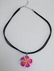 画像3: ハワイアン アクセサリー カラフル プリメリアネックレス ネックレス全長４３cm オーキッド