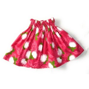 画像: シングルパウスカート ケイキ（子供用：丈５３cm） レフア柄 ピンク
