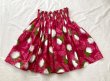 画像3: シングルパウスカート レフア柄 スカート丈７０cm ピンク