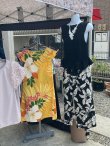 画像11: ハワイアン ワイド パンツ リーフ柄 ブラック