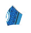 画像3: ハワイアン ファッション マスク（3D扇型・蒸れにくい・ファンデーション対策対応） カヒコ柄 ブルー Lサイズ