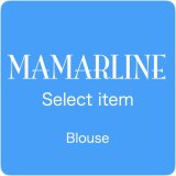 画像: MAMARLINEセレクト チューリップ袖のブラウス ホワイト