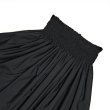 画像4: シングルパウスカート スカート丈７４cm 無地 ブラック