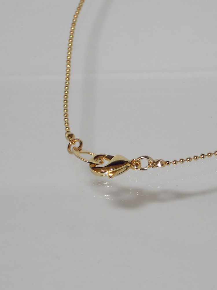 画像4: クリスタルガーデン ネックレス ネックレス全長４０センチ ゴールド