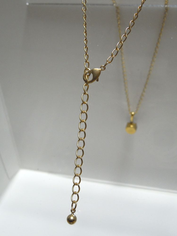 画像5: ベル ブトン ネックレス ネックレス全長４０cm ゴールド