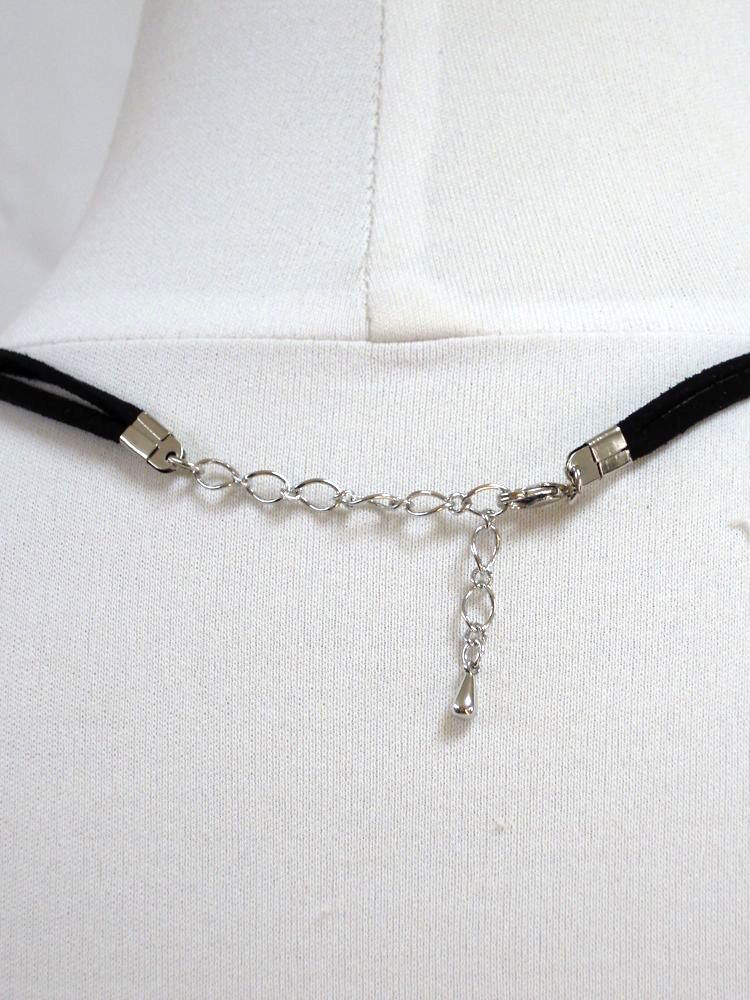 画像4: ハワイアン アクセサリー カラフル プリメリアネックレス ネックレス全長４３cm ホワイト・パープル
